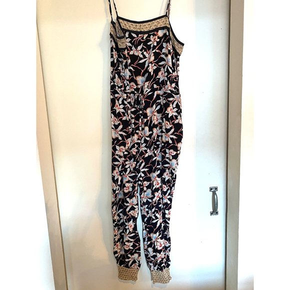 Anthropologie Floral Jumpsuit - Picture 2 of 7